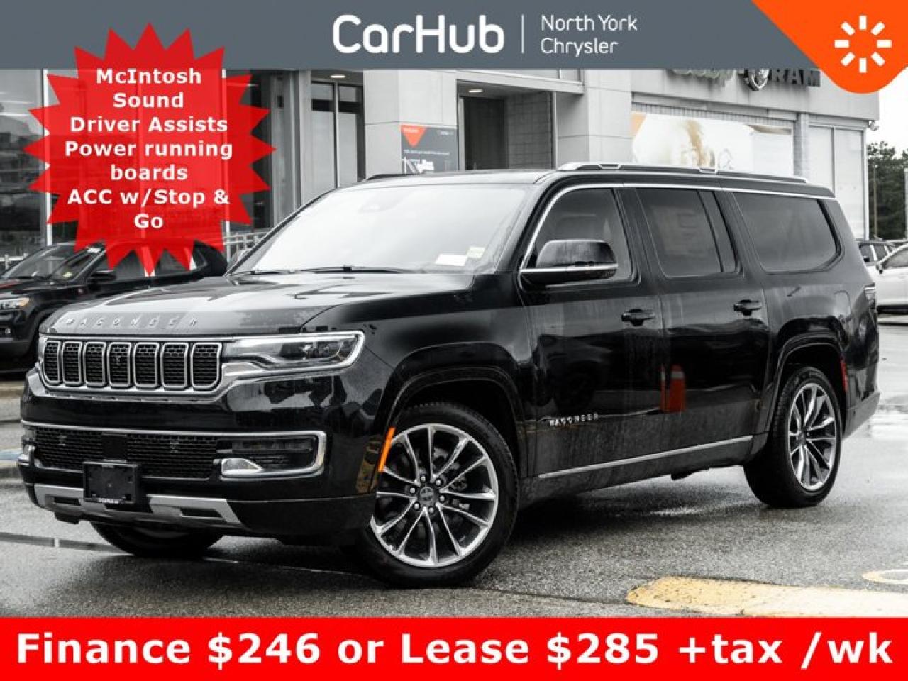 New 2023 Jeep Wagoneer L SERIES III 8 Seater Three Panel Sunroof HUD 360 Camera for sale in Thornhill, ON