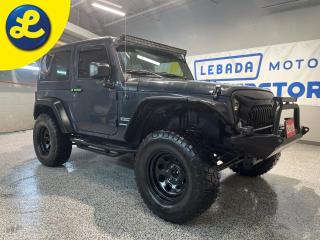 Used 2018 Jeep Wrangler WRANGLER JK SPORT 4X4 * Black Jeep Freedom Top hardtop and softtop * CommandTrac parttime shiftonthefly 4x4 sys. Dana 30 next generation solid fr for sale in Cambridge, ON