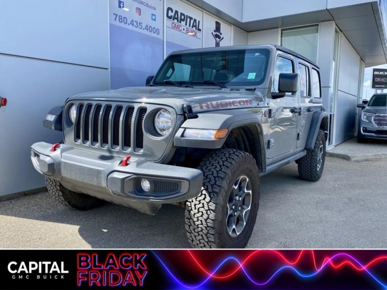 Used 2023 Jeep Wrangler Rubicon * 6 SPEED MANUAL * NAVIGATION * DUAL CLIMATE ZONES  * for sale in Edmonton, AB