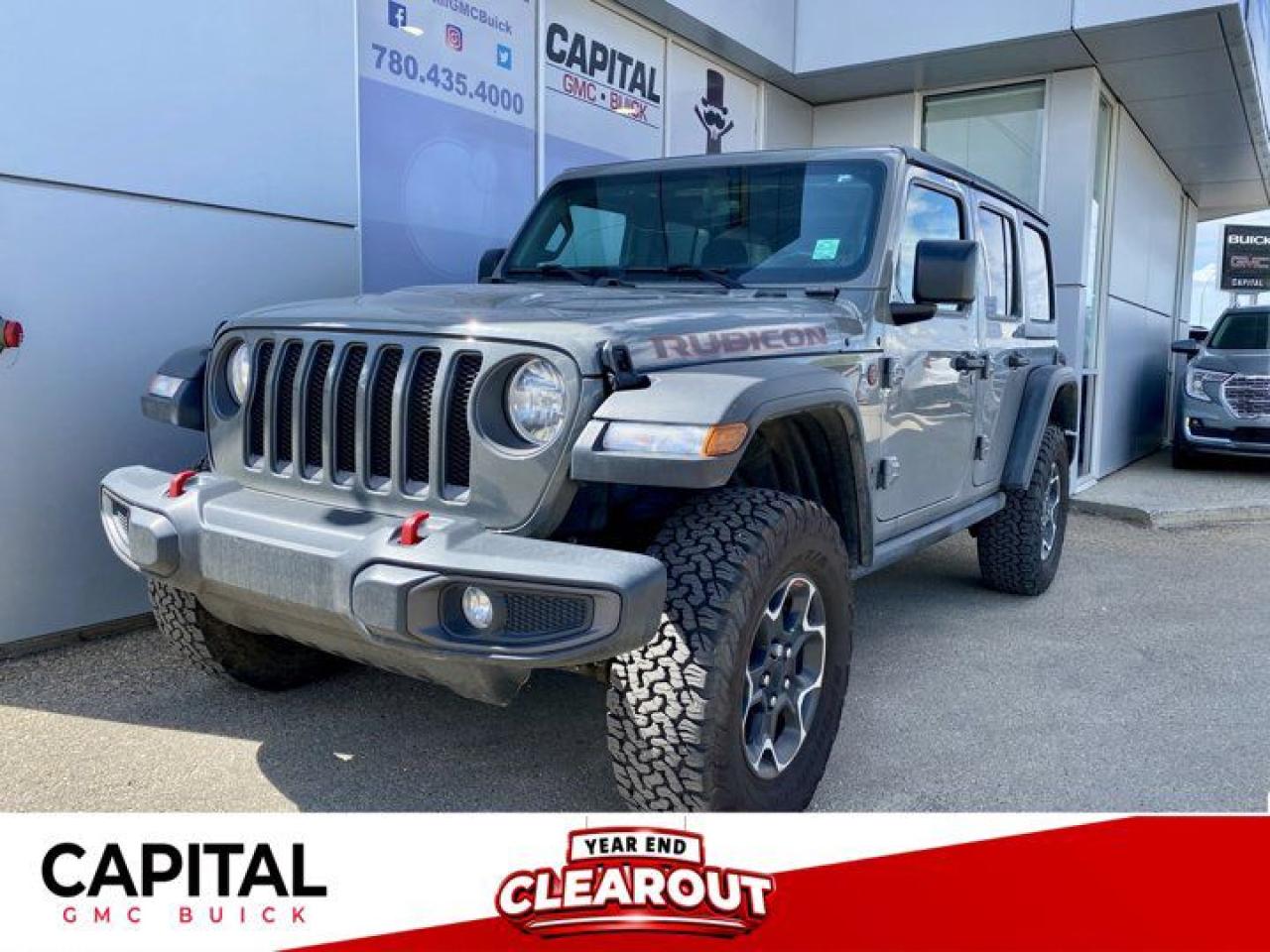 Used 2023 Jeep Wrangler Rubicon * 6 SPEED MANUAL * NAVIGATION * DUAL CLIMATE ZONES  * for sale in Edmonton, AB