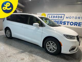 Used 2022 Chrysler Pacifica PACIFICA TOURING-L * Navigation * Leatherfaced bucket seats with perforated inserts * Hands-Free Power Sliding Doors * Park-Sense Front/Rear Park Ass for sale in Cambridge, ON