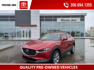 Used 2021 Mazda CX-30 LUXURY PKG, SUNROOF, LEATHER, REMOTE STARTER, LED HEADLAMPS for sale in Moose Jaw, SK