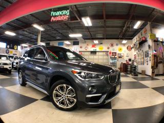 Used 2018 BMW X1 xDrive PREMIUM PKG LEATHER PANO/ROOF P/SEAT CAMERA for sale in North York, ON
