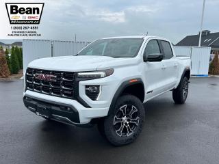 New 2024 GMC Canyon AT4 2.7L 4 CYL WITH REMOTE START/ENTRY, HEATED SEATS, HITCH GUIDANCE WITH HITCH VIEW, HD REAR VISION CAMERA for sale in Carleton Place, ON