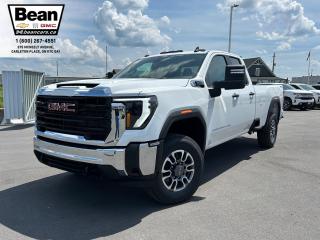 New 2024 GMC Sierra 3500 HD Pro 6.6L V8 WITH REMOTE ENTRY, HITCH GUIDANCE, HD REAR VISION CAMERA, APPLE CARPLAY AND ANDROID AUTO, X31 OFF-ROAD PACKAGE for sale in Carleton Place, ON