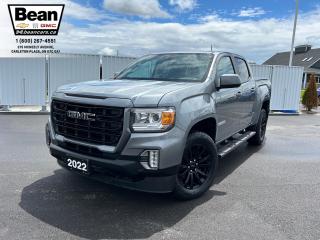 Used 2022 GMC Canyon Elevation 3.6L V6 WITH REMOTE START/ENTRY, HEATED SEATS, HEATED STEERING WHEEL, REAR VISION CAMERA, APPLE CARPLAY AND ANDROID AUTO for sale in Carleton Place, ON