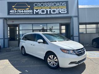Used 2016 Honda Odyssey EX-L 8 SEAT-CLEAN CARFAX - DVD - LEATHER for sale in Calgary, AB