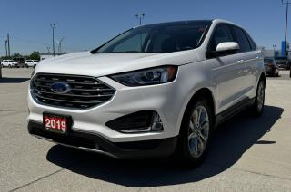 Used 2019 Ford Edge Titanium AWD for sale in Tilbury, ON