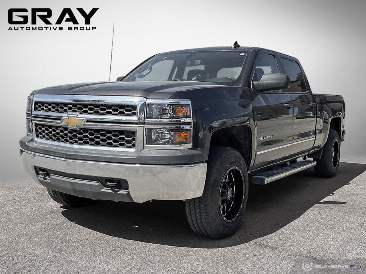 2015 Chevrolet Silverado 1500 CREW CAB/LOW KMS/4x4/CERTIFIED