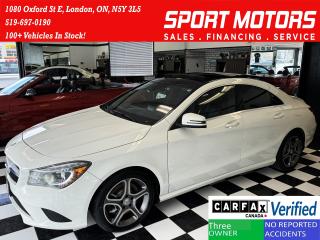 Used 2014 Mercedes-Benz CLA-Class CLA250 4MATIC+New Tires+Camera+CLEAN CARFAX for sale in London, ON