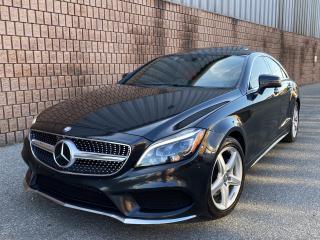 Used 2015 Mercedes-Benz CLS-Class 4MATIC-AMG-SPORT-DESIGNO-NAVI-360 CAMERAS for sale in Toronto, ON