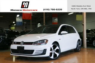 Used 2015 Volkswagen Golf GTI - LEATHER|SUNROOF|NAVIGATION|CAMERA for sale in North York, ON