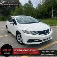 Used 2015 Honda Civic 4dr Auto LX for sale in Waterloo, ON