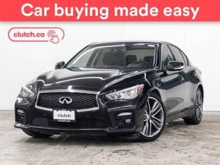 Used 2017 Infiniti Q50 3.0t Sport AWD w/ Around-View Monitor, Dual-Zone A/C, Nav for sale in Toronto, ON