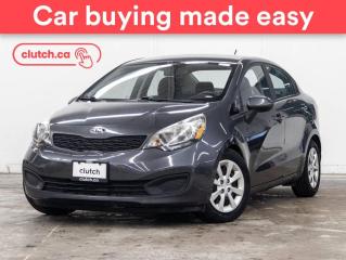 Used 2014 Kia Rio LX w/ Heated Front Seats, Cruise Control, A/C for sale in Toronto, ON