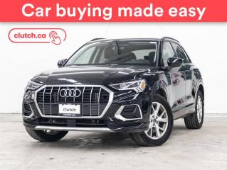 Used 2022 Audi Q3 Komfort AWD w/ Apple CarPlay & Android Auto, Dual-Zone A/C, Power Panoramic Sunroof for sale in Bedford, NS
