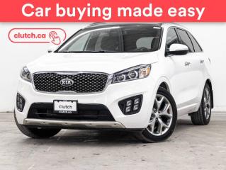 Used 2016 Kia Sorento SX AWD w/ Dual-Zone A/C, Nav, Heated & Ventilated Front Seats for sale in Toronto, ON