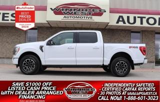 Used 2021 Ford F-150 FX4 OFF RD SPORT 4X4, LOADED, 3.5L ECO/500LBS TQ! for sale in Headingley, MB