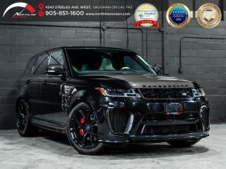Used 2020 Land Rover Range Rover Sport V8 Supercharged SVR for sale in Vaughan, ON