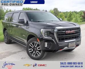 Used 2021 GMC Yukon XL 4WD 4dr AT4 | SUNROOF | NAV AND MEDIA PKG for sale in Orillia, ON