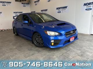 Used 2016 Subaru WRX STI | 6 SPEED M/T | LEATHER | ROOF | COBB TUNED for sale in Brantford, ON