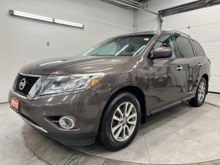 Used 2016 Nissan Pathfinder SV AWD | HTD SEATS/STEERING | 7-PASS | LOW KMS! for sale in Ottawa, ON