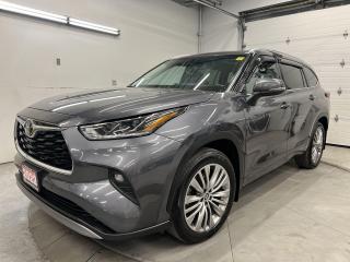 Used 2022 Toyota Highlander PLATINUM AWD | 7-PASS | PANO ROOF | 360 CAM | HUD for sale in Ottawa, ON