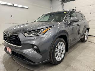 Used 2020 Toyota Highlander HYBRID LIMITED AWD| PANO ROOF | LEATHER | NAV |BLIND SPOT for sale in Ottawa, ON