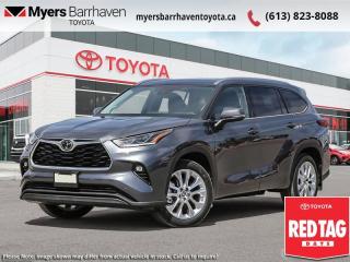 New 2024 Toyota Highlander Limited  - Navigation -  Leather Seats - $404 B/W for sale in Ottawa, ON
