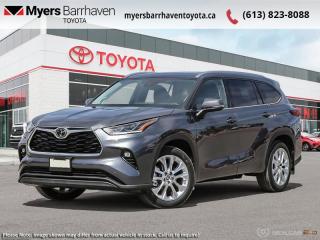 New 2024 Toyota Highlander Limited  - Navigation -  Leather Seats for sale in Ottawa, ON