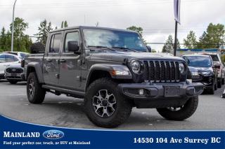 Used 2023 Jeep Gladiator Sport S LOCAL BC, 1 OWNER, NO ACCIDENTS, DIESEL, HARDTOP for sale in Surrey, BC