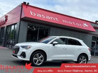 Used 2021 Audi Q3 Progressiv, PanoRoof, SLine, Low KMs, Heated Seats for sale in Surrey, BC