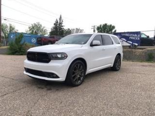 Used 2017 Dodge Durango ROOF, BRASS MONKEY WHEELS, 2ND ROW BUCKETS #181 for sale in Medicine Hat, AB