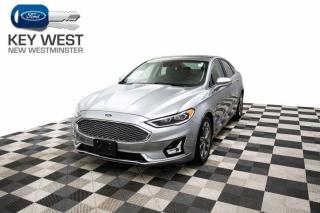 Used 2020 Ford Fusion Hybrid Titanium Sunroof Leather Cam Sync 3 Lane Keeping for sale in New Westminster, BC