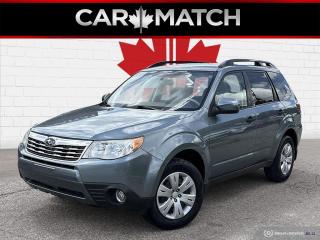 Used 2009 Subaru Forester X W/ PREMIUM PKG / ROOF / AWD / DEALER SERVICED for sale in Cambridge, ON