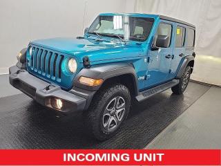 Used 2019 Jeep Wrangler SPORT / 4DR / V6 / 4X4 / NO ACCIDENTS for sale in Cambridge, ON