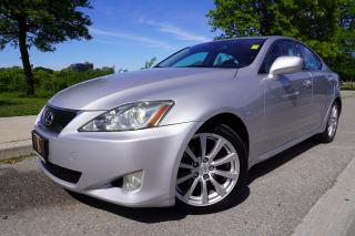 Used 2008 Lexus IS 250 1 OWNER/ NO ACCIDENTS/ 6SPD / HEATED LEATHER/ ROOF for sale in Etobicoke, ON