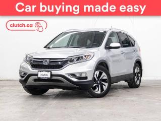 Used 2016 Honda CR-V Touring AWD w/ Rearview Cam, Bluetooth, Nav for sale in Toronto, ON