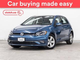 Used 2018 Volkswagen Golf Comfortline w/ Advanced Driver Assistant Pkg w/ Apple CarPlay & Android Auto, Bluetooth, Rearview Cam for sale in Toronto, ON
