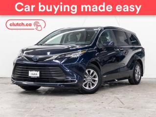 Used 2021 Toyota Sienna XLE Hybrid w/ Apple CarPlay & Android Auto, Bluetooth, Rearview Cam for sale in Toronto, ON