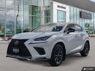 Used 2021 Lexus NX 300h F Sport Blackline Edition | Accident Free for sale in Winnipeg, MB