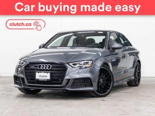 Used 2020 Audi A3 2.0T Technik AWD w/ Heated Front Seats, Nav, Dual-Zone A/C for sale in Toronto, ON