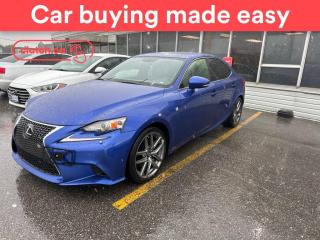 Used 2015 Lexus IS 250 AWD w/ Dual-Zone A/C, Heated & Ventilated Front Seats, Nav for sale in Toronto, ON