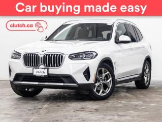 Used 2022 BMW X3 xDrive30i AWD w/ Apple CarPlay & Android Auto, Around-View Monitor, Tri-Zone A/C for sale in Toronto, ON