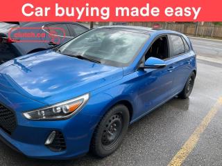 Used 2018 Hyundai Elantra GT Sport w/ Apple CarPlay & Android Auto, Heated Front Seats, Heated Steering Wheel for sale in Toronto, ON
