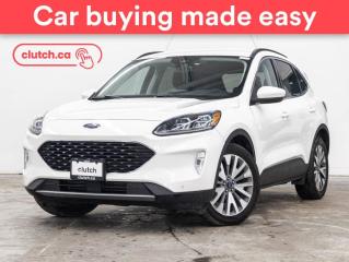 Used 2022 Ford Escape Titanium AWD w/ SYNC 3, Heated Front Seats, Heated Steering Wheel for sale in Toronto, ON