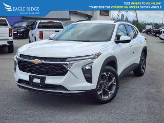 New 2025 Chevrolet Trax LT 11'' Display, apple car play and android Auto,  Heated front seats, Start/ Stop, Cruise control, Backup camera for sale in Coquitlam, BC