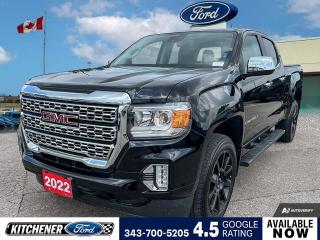 Used 2022 GMC Canyon Denali BLACK EDITION | LEATHER | WIRELESS CHARGER for sale in Kitchener, ON