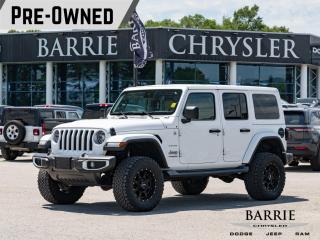 Used 2019 Jeep Wrangler Unlimited Sahara PLATINUM MEMBERSHIP INCLUDED | MOPAR LIFT KIT | TAN LEATHER | HEATED FRONT SEATS & STEERING WHEEL for sale in Barrie, ON