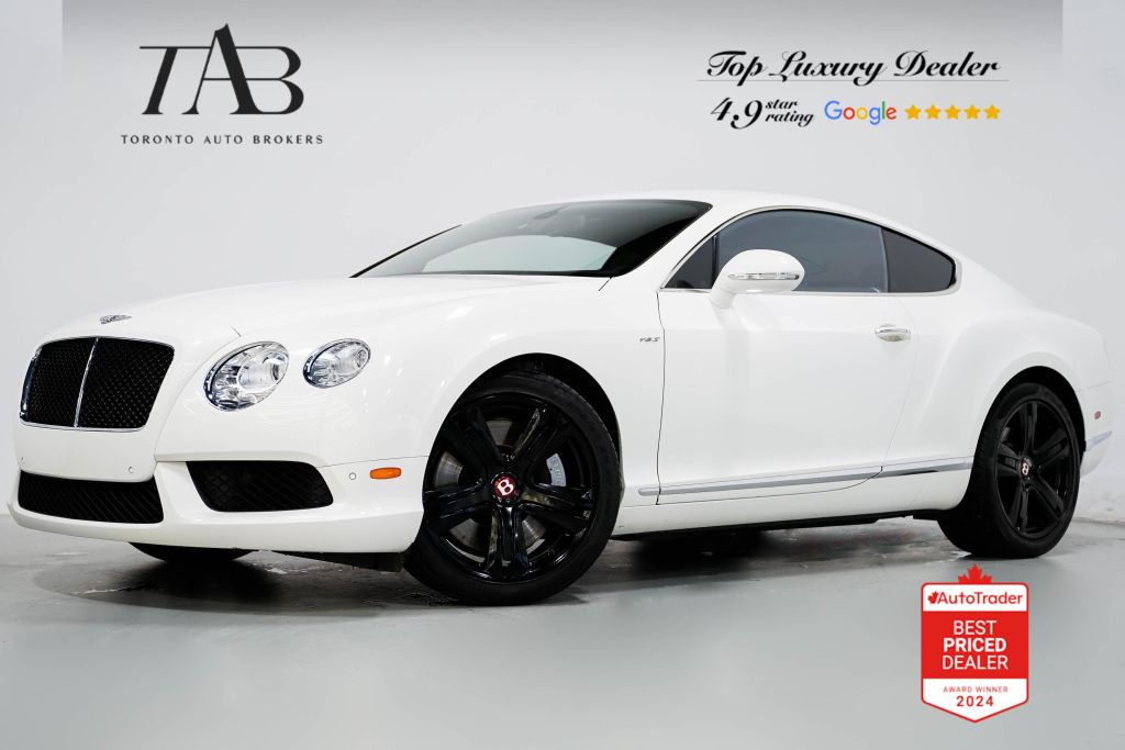 Used 2015 Bentley Continental GT V8 S COUPE NAV 20 IN WHEELS for Sale in Vaughan, Ontario